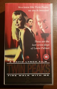 Twin Peaks: Fire Walk With Me (1992) - 1996 UK VHS Tape / David Lynch - Picture 1 of 4