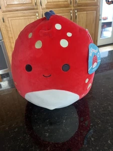 Peluche Squishmallows Kellytoy 11" Dolan El Dinosaurio Rojo 2022 Nuevo con Etiquetas - Imagen 1 de 7