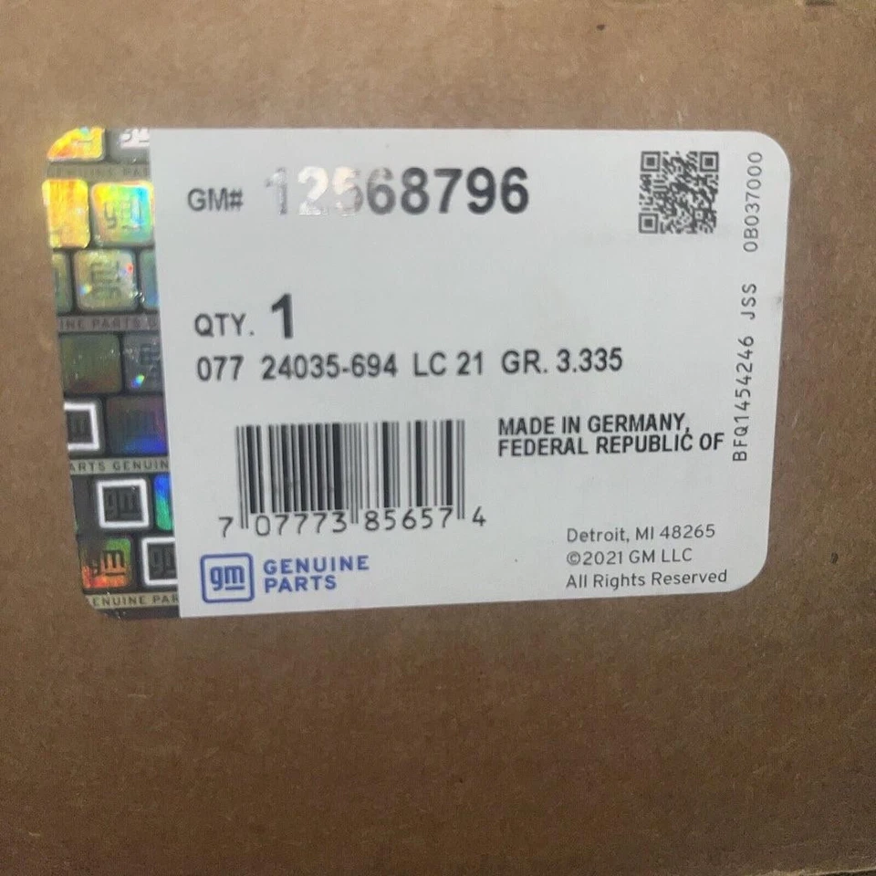 Carrocería del acelerador Chevrolet-Cobalt L4 2.2 (2005-2006 GM OEM. 12568796 Foto 1 de 1