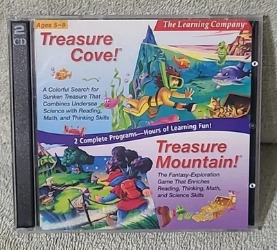 Treasure Cove & Treasure Mountain, 2 CD-ROMs inc. The Learning Co. - Image 1 of 4
