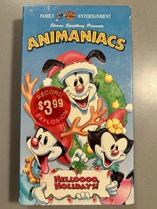 Animaniacs - Helloooo, Holidays! (VHS, 1994) Warner Brothers - Picture 1 of 3