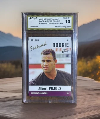 ALBERT PUJOLS 2004 RECIÉN PRESENTADO VISTA PREVIA - ROOKIE RC - GEMA MT 10 CAÑONES POTOMAC Foto 1 de 2