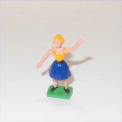 Corgi Toys  511 Chipperfields Circus Poodles Mary Chipperfield Figure - Image 1 of 4