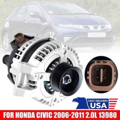 12V 150A Alternator 11503/13980 for Ford Focus 2008-2011 Diesel 2.0L TDCi Foto 1 de 4