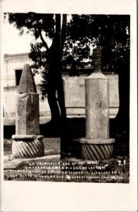 LA TELPILOLLA Monument MEXICO Cholula Puebla RPPC Postcard - Picture 1 of 2
