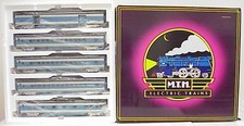 Mth 20-6534 Emd Electromotive Division, 5 Car Streamlined Passenger Set, Rare !