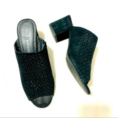 Lucky Brand 黑色 Madeline Elixir 高跟鞋 8 — 第 1/4 张图片