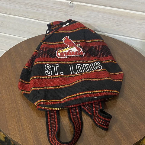 Louis Cardinals backpack Red, Black, Yellow Cover