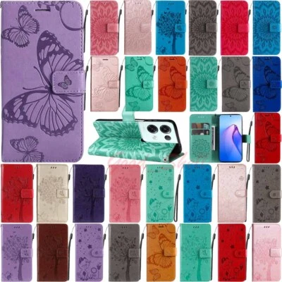 For OPPO Reno 8/Reno 8 Pro/Reno 8 Lite 5G Wallet Card Holder Leather Case Cover - Image 1 of 4