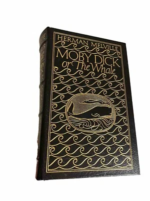 Moby Dick or The Whale by Herman Melville (Easton Press, Leather Bound, 1977) - Image 1 of 3