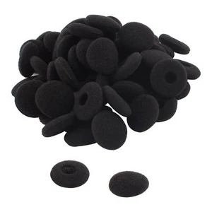 Portable MP3 boîte que Écouteurs Oreillettes mousse noir 60pcs coussins couvre - Photo 1 sur 2