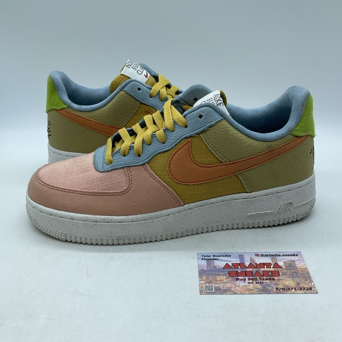 靴 NIKE AIR FORCE 1 LOW 07 LV8 NEXT NATURE Nike Air Force 1 07 LV8 Next Nature Low Sun Club Multi for