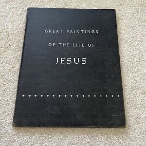 Great Paintings of the Life of Jesus Prints - Hardcover - 6 Prints Vintage 1951