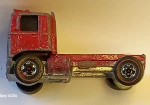 🔥Vintage Hot Wheels redline 1973 red semi truck hong kong  - Picture 1 of 9