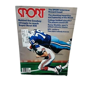 Sport Magazine January 1979 Harvey Martin Dallas Cowboys - Picture 1 of 2