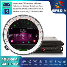 Produktbild - 64GB Android 13.0 Autoradio GPS CarPlay DAB+DSP Wifi SWC DTV für BMW Mini Cooper