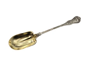 Rare Salad Serving Spoon Olympian Tiffany & Co 10 5/8" Sterling Silver 164 gms - Picture 1 of 11