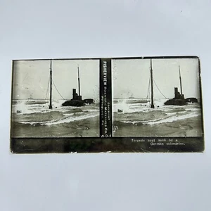 FISHERVIEW Glass WWI STEREOGRAPH Card Stereoview PLATE - Photograph Slide W-D-4 - Picture 1 of 8