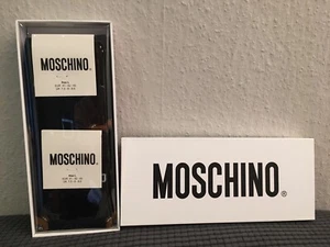 Moschino Herren Socken 2 Paar Geschenk Box Moschino Bear Logo Socks L 41/42/43 - Bild 1 von 4