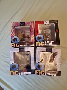 Paquete Q-Fig Caja de Botín Exclusivo Hulk Harley Strange X-Force Gris, Nuevo en Caja - Imagen 1 de 5