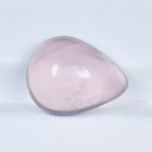 7.41 ct BEST GRADE LIGHT GLOW PINK / NATURAL ROSE QUARTZ CABOCHON - Gems Video - Picture 1 of 2