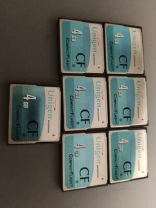 4GB Industrial Grade (UNIGEN Enterprise) CompactFlash Memory Card - Picture 1 of 5