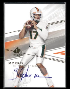 Stephen Morris 2014 SP Authentic Auto - Picture 1 of 2