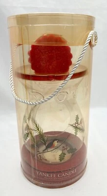 YANKEE СВЕЧА 2011 СТЕКЛА ПТИЦЫ ВОСК POTPOURRI ТЕРПКИЙ ПОДОГРЕВАТЕЛЬ, СВЕРКАЮЩАЯ КОРИЦА - Изображение 1 из 4