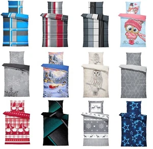 Winter Bettwäsche Fleece Kuschelig Warm Weich Flauschig Thermofleece Bettbezüge - Bild 1 von 61