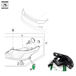 LAND ROVER HEADLAMP MOUNT BRACKET LH LEFT RANGE SPORT LR054699 OEM - Bild 1 von 1