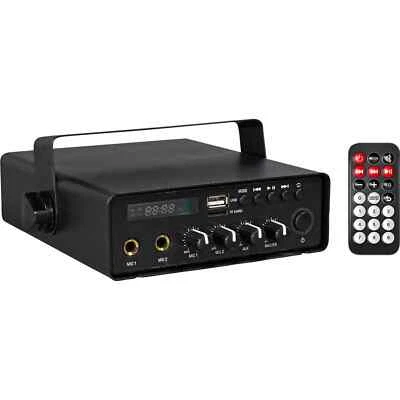 Eagle 12 V Kompakt 30 W Desktop Mixer Verstärker mit Bluetooth & Fernbedienung - Bild 1 von 3