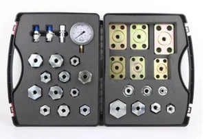 Hydraulic Test Kit Complete pressure gauge plugs Hydraulic Pump Maintenance New - Picture 1 of 4