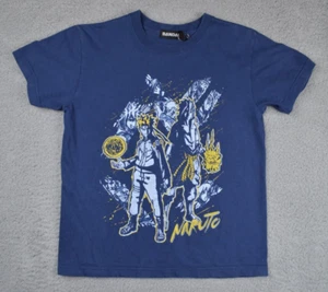 Naruto BAN DAI Shirt Youth Small 36" Navy Short Sleeve - Picture 1 of 13