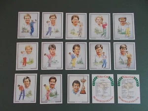 TRADE CARDS THE RYDER CUP 1987 WINNERS - Picture 1 of 1