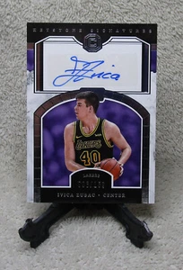 IVICA ZUBAC 2017-18 Panini Cornerstones Autograph Card Serial #6/159 LA CLIPPERS - Picture 1 of 4