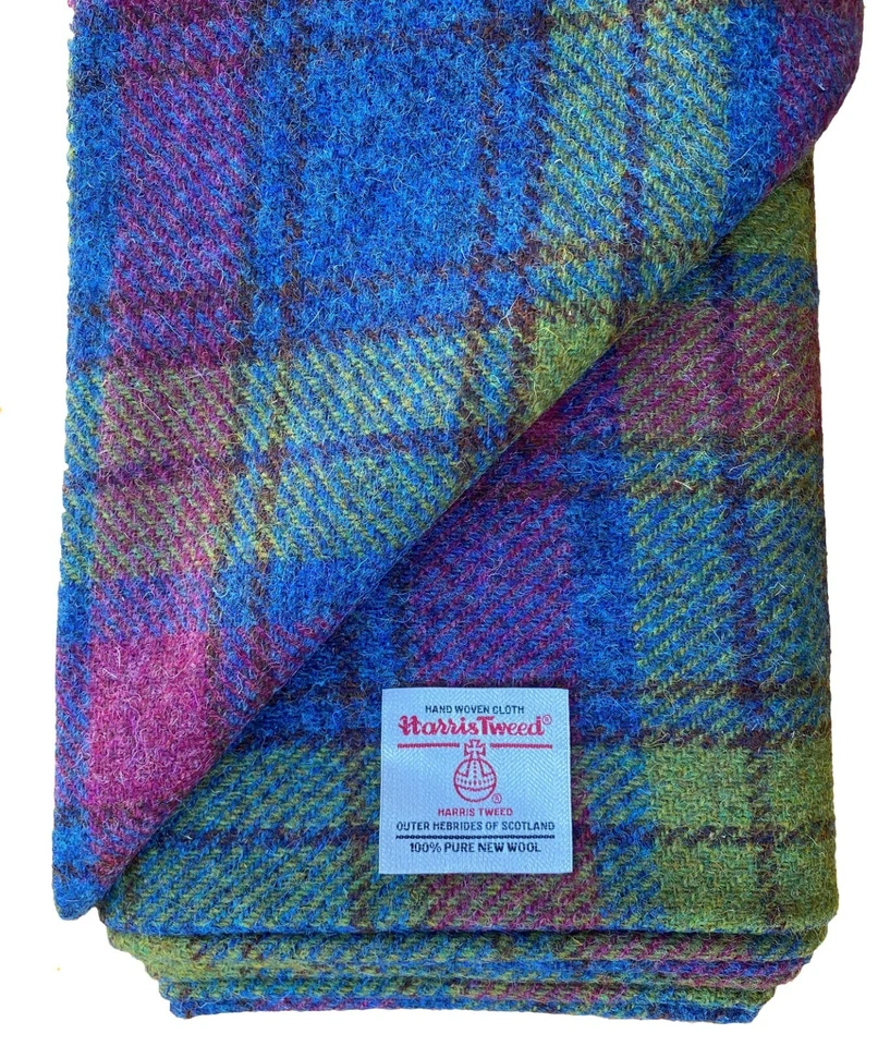Harris Tweed Stoff & Etiketten 100 % Wolle Handwerksmaterial - verschiedene Größen Code. Nov40
