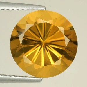 4,07ct Wow! Wunderbarer Schliff Top Glanz Natur Citrin Lose Edelstein. - Bild 1 von 4
