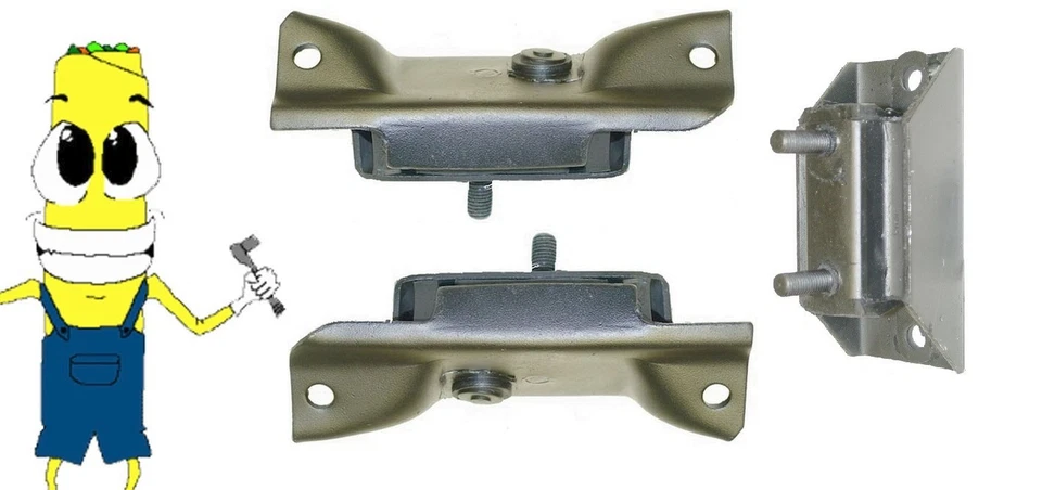 Комплект креплений двигателя и коробки передач для Ford F-250 с двигателем 5,8 л 351 1987-1993 - Изображение 1 из 1