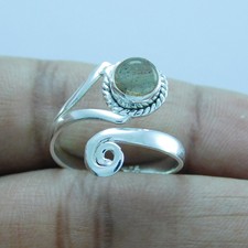 Labradorite 925 Sterling Silver Adjustable Toe Ring tr-291