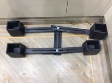 Mobility Chair Riser , Black Plastic , Higher Your Chair