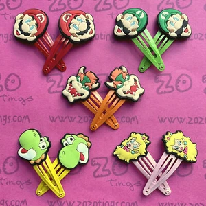 Super Mario World Snap Hair Clips - Picture 1 of 13