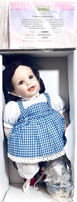 Adora El Mago de Oz Dorothy Con Toto 20" Vinilo y Tela Cuerpo Niña Bebé Muñeca Foto 1 de 4