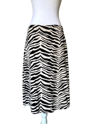 Falda de pana vintage Y2K Polo Jeans Co. Ralph Lauren estampado de cebra 6 gráficos años 90 Foto 1 de 4