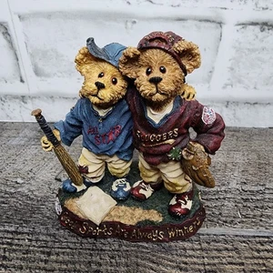 Boyds Bears & Friends Alex & Zach Gran Juego #227775 2001 Bearstone - Imagen 1 de 5