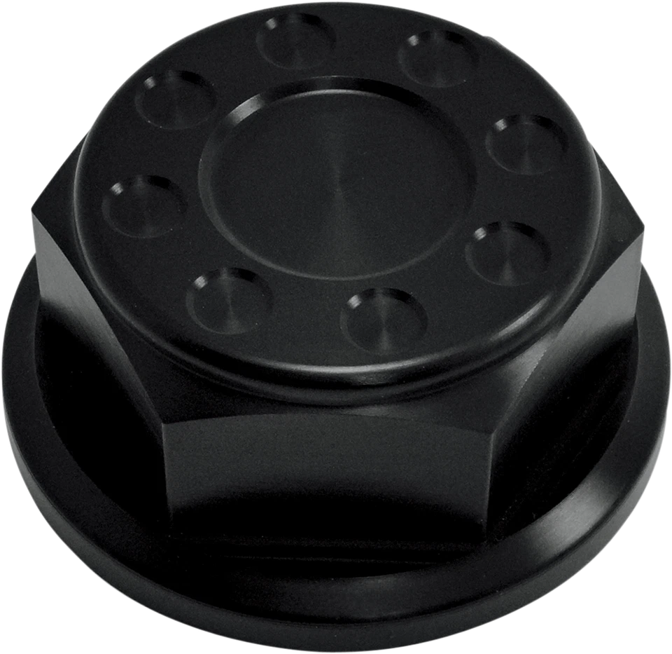 Harley Davidson Joker Machine Steering Stem Nut Black Anodized 10-015B Foto 1 de 1