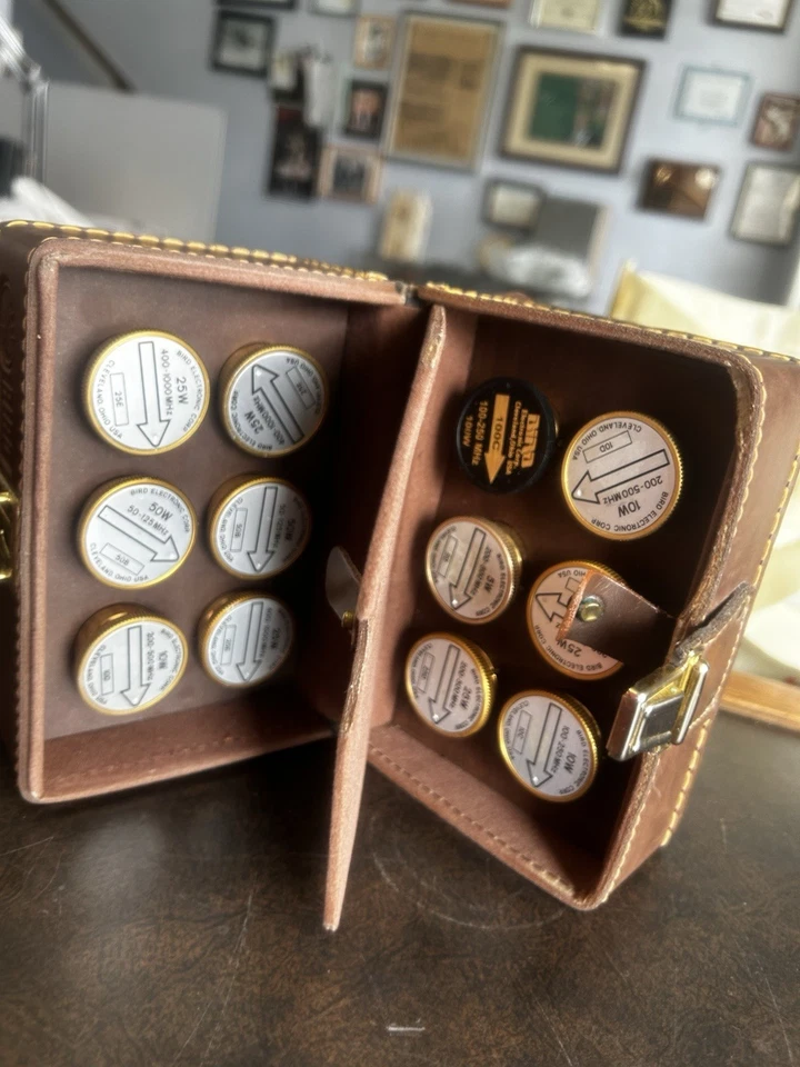 Bird Electronic Corp. 12 Assorted Slugs/Modules In Case - Image 1 of 4