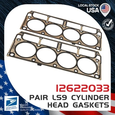 Junta de culata del motor 12622033 apta para Chevrolet Corvette 2002-2004 5,7 L Foto 1 de 4