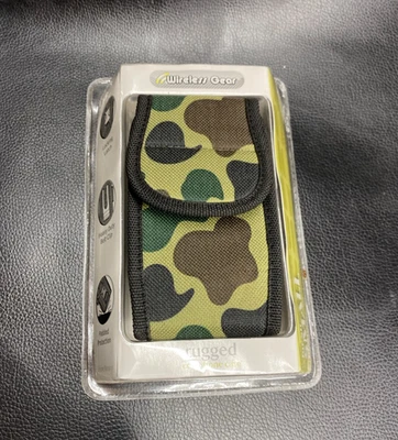 Bytech Camouflage Universal Vertical Tough Cell Phone Case Swivel Clip XXL - Image 1 of 4