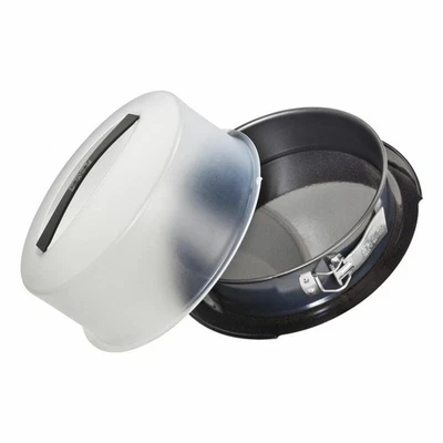 Zenker Deluxe Springform mit Emailierten Flachboden Tragehaube Kuchenform Ø 28cm - Bild 1 von 3