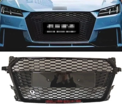 Решетка решетка сотовая для AUDI TT Mk3 FV/8S 2015-2017 TTRS стиль черная отделка - Изображение 1 из 3